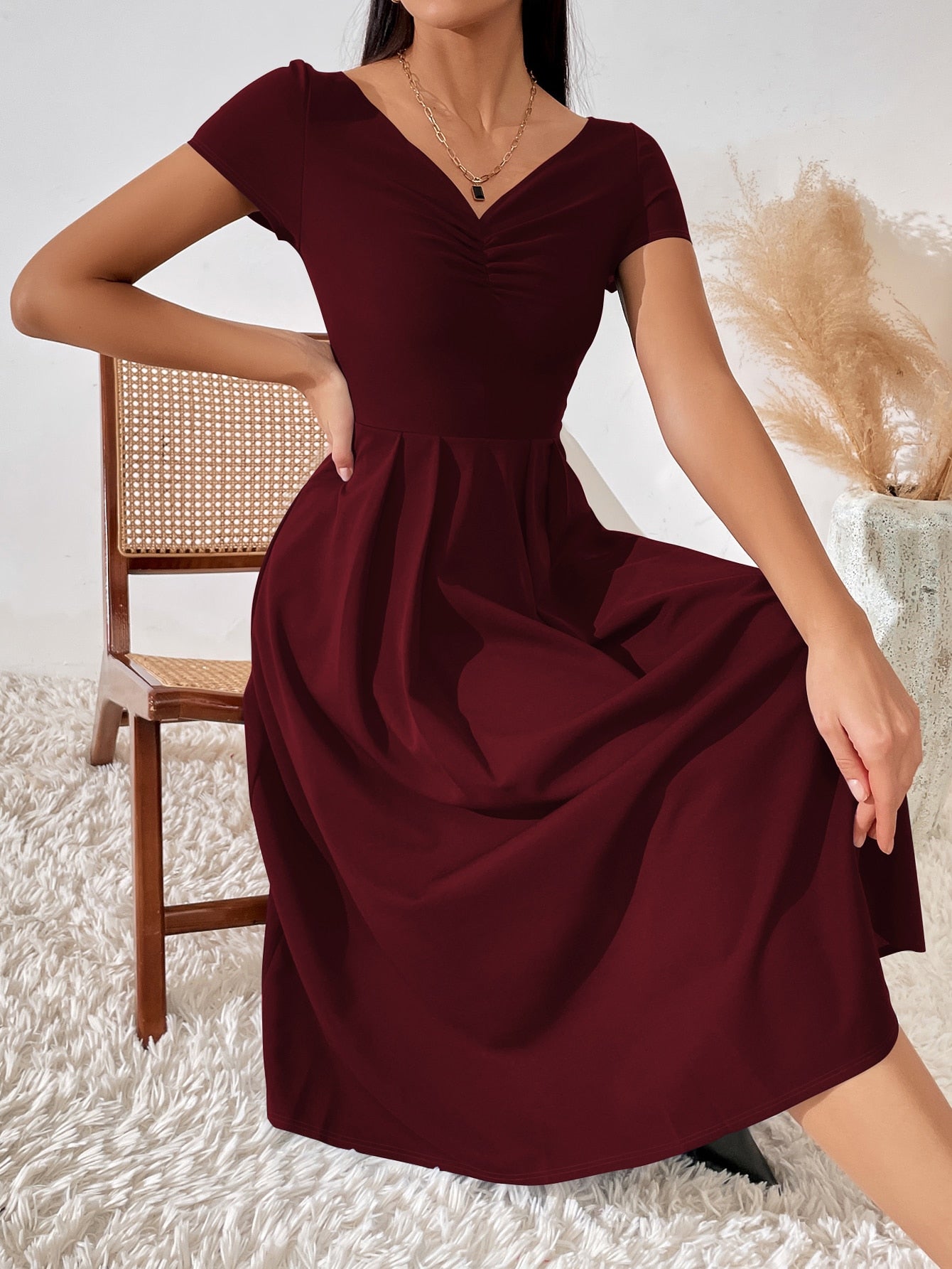 Vestido Longo Feminino Helio