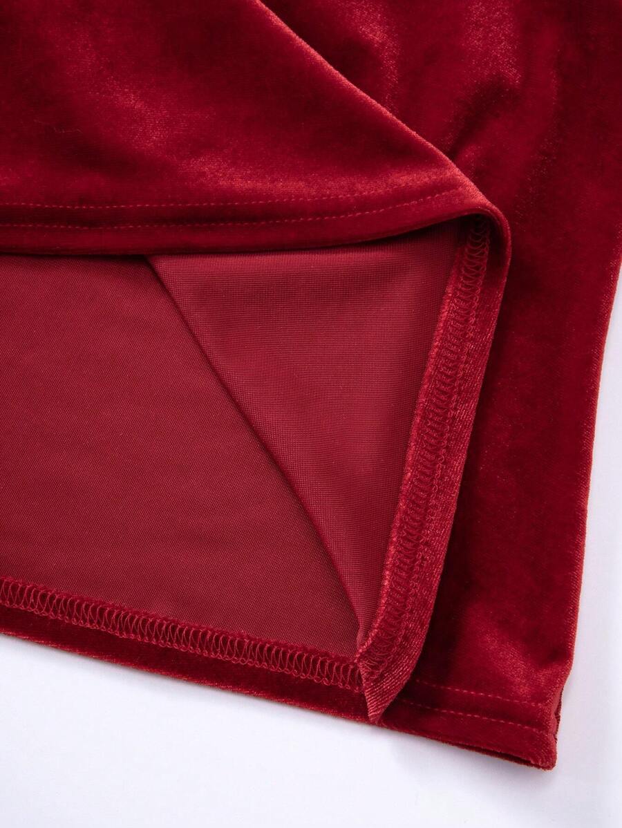 Vestido Sereia Plissado - Liviele