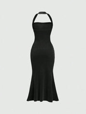 Vestido Sereia Plissado - Liviele