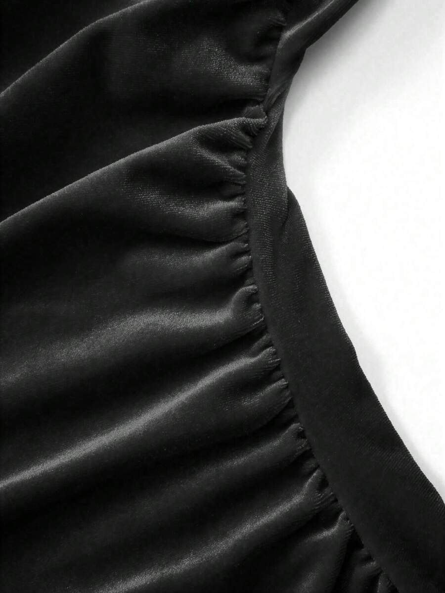 Vestido Sereia Plissado - Liviele