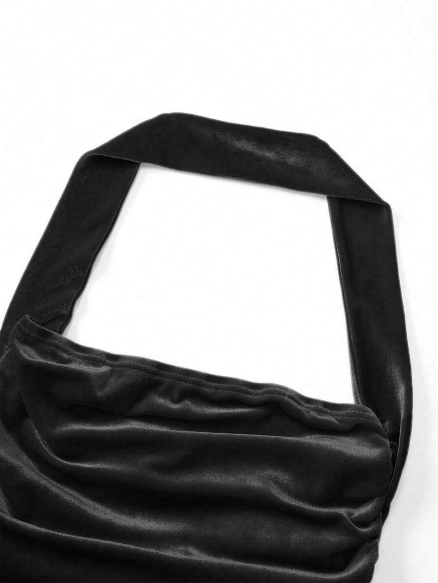 Vestido Sereia Plissado - Liviele