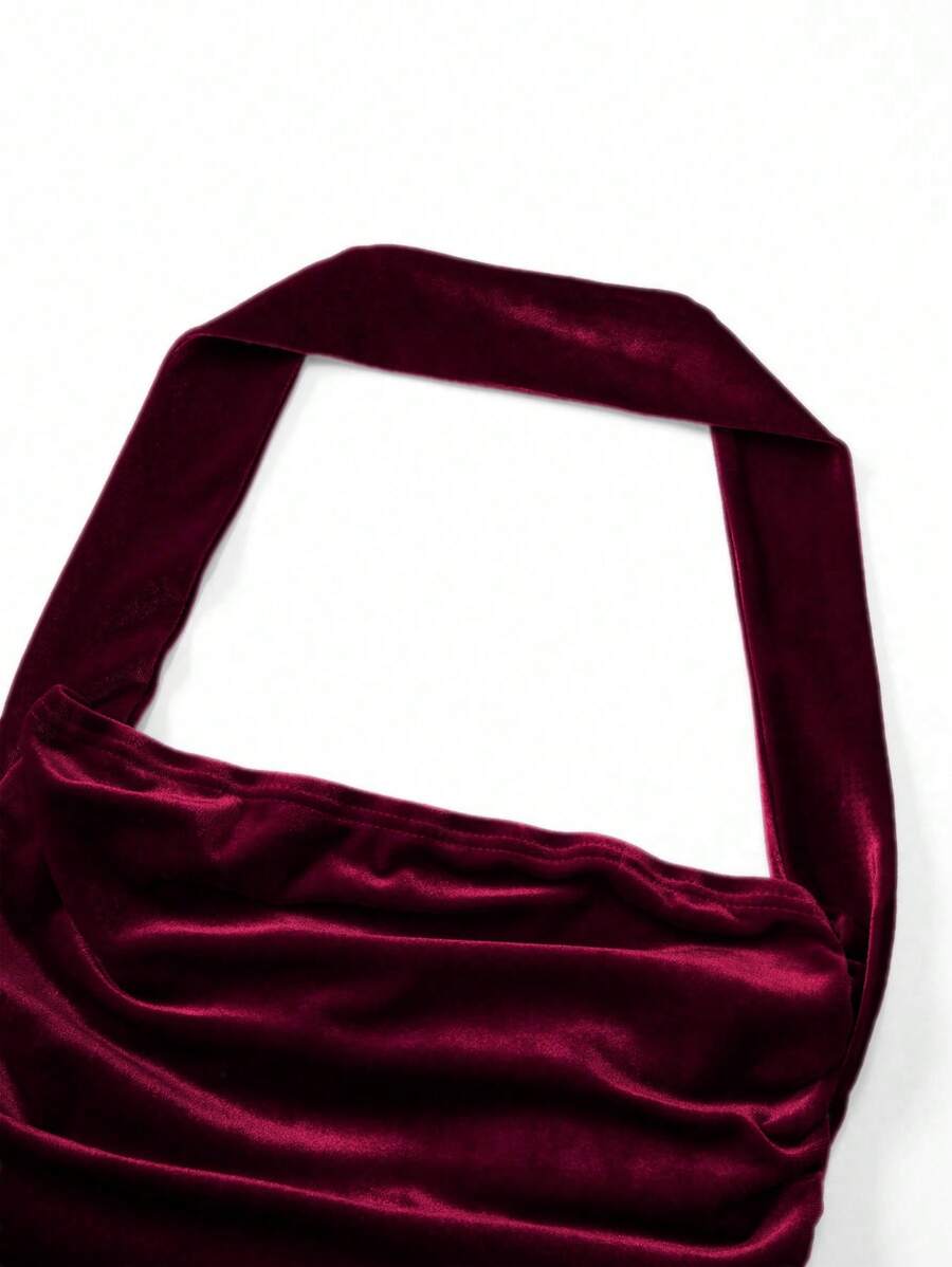 Vestido Sereia Plissado - Liviele