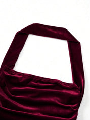 Vestido Sereia Plissado - Liviele