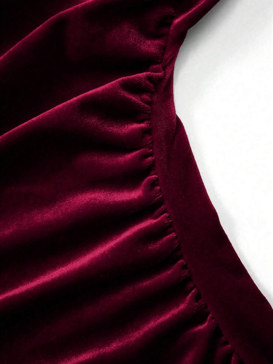 Vestido Sereia Plissado - Liviele