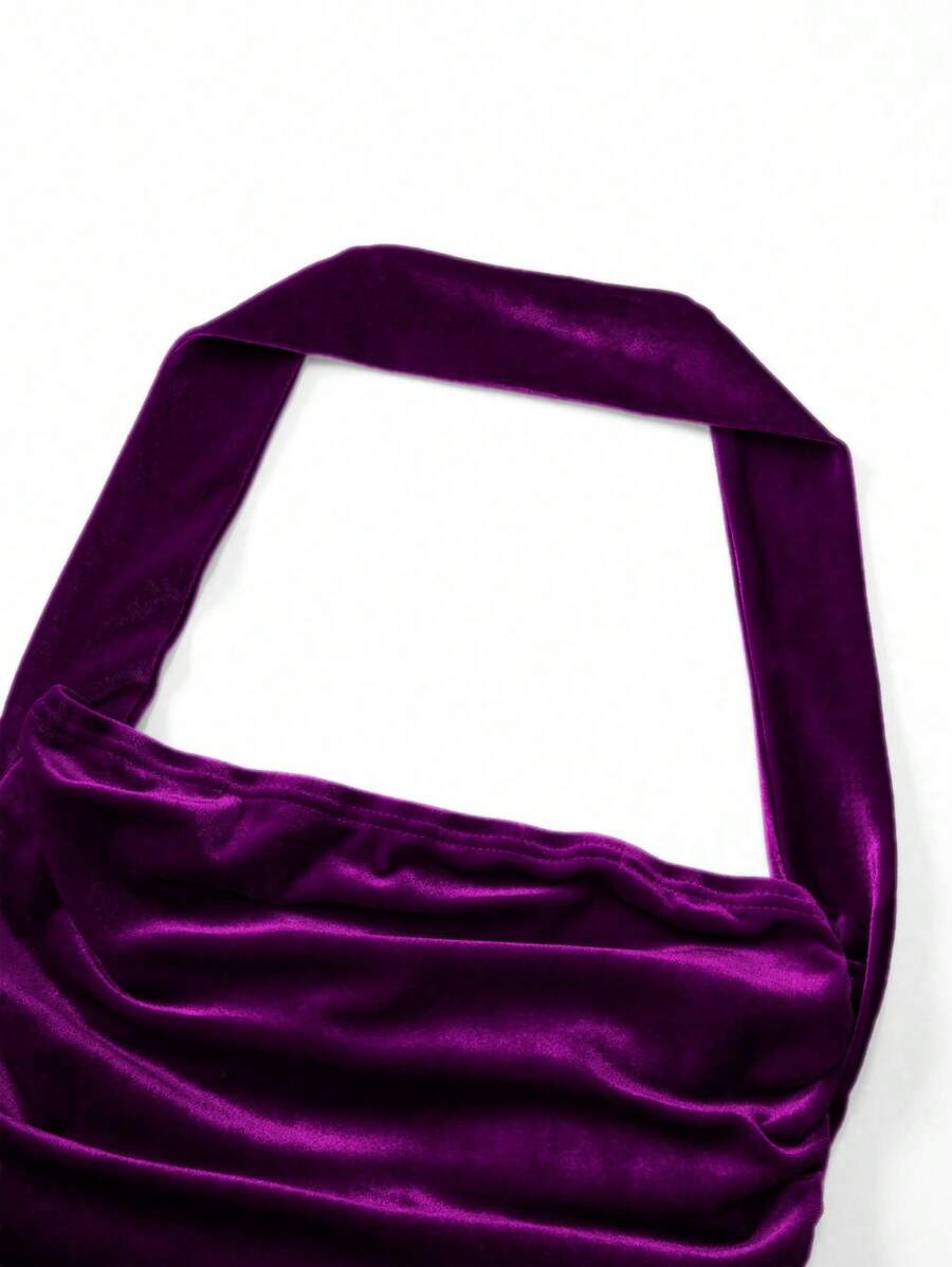 Vestido Sereia Plissado - Liviele