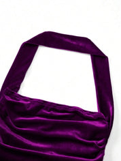 Vestido Sereia Plissado - Liviele