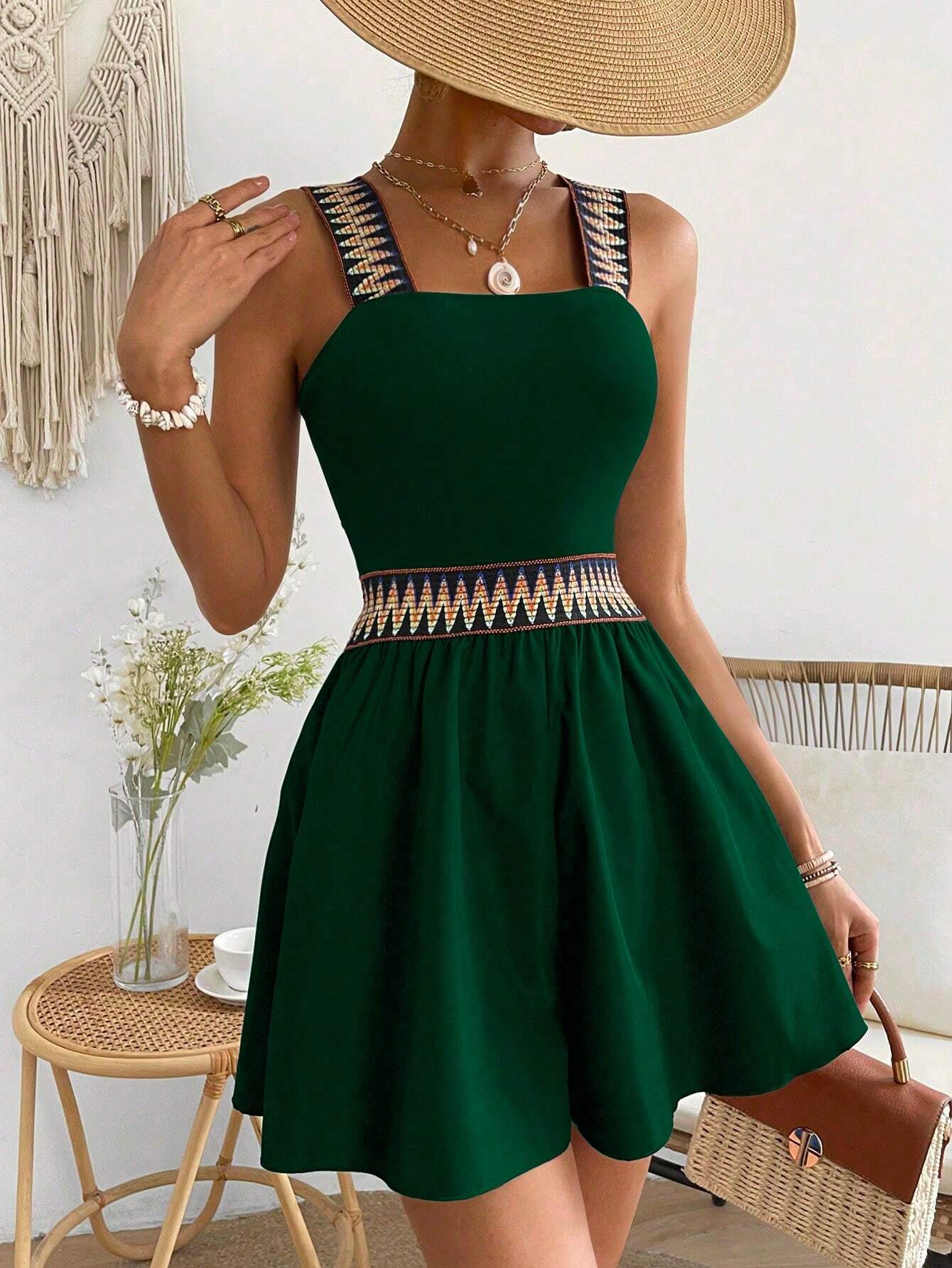 Vestido Midi Laneli