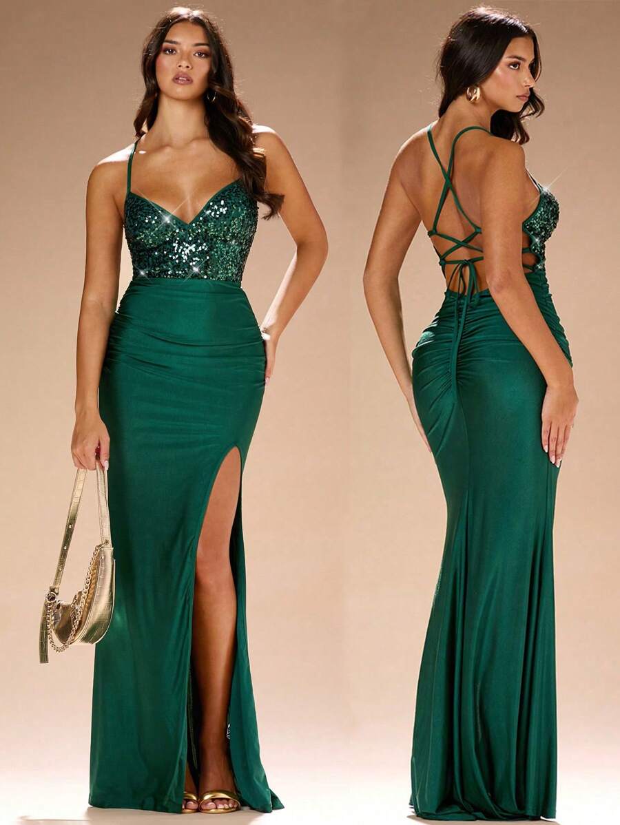 Vestido Luma com Fenda Alta - Liviele