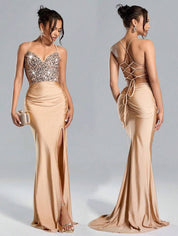 Vestido Luma com Fenda Alta - Liviele