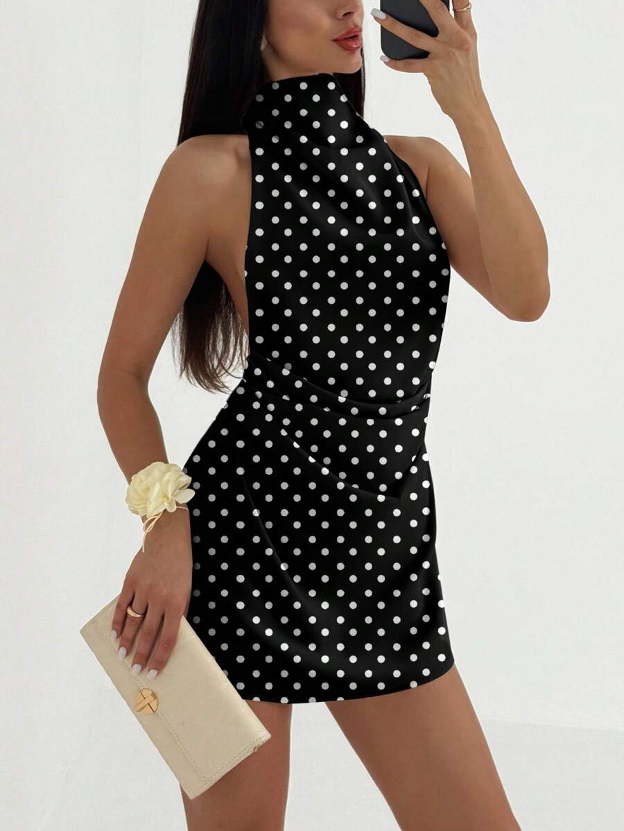 Vestido Julia Curto Plissado - Liviele