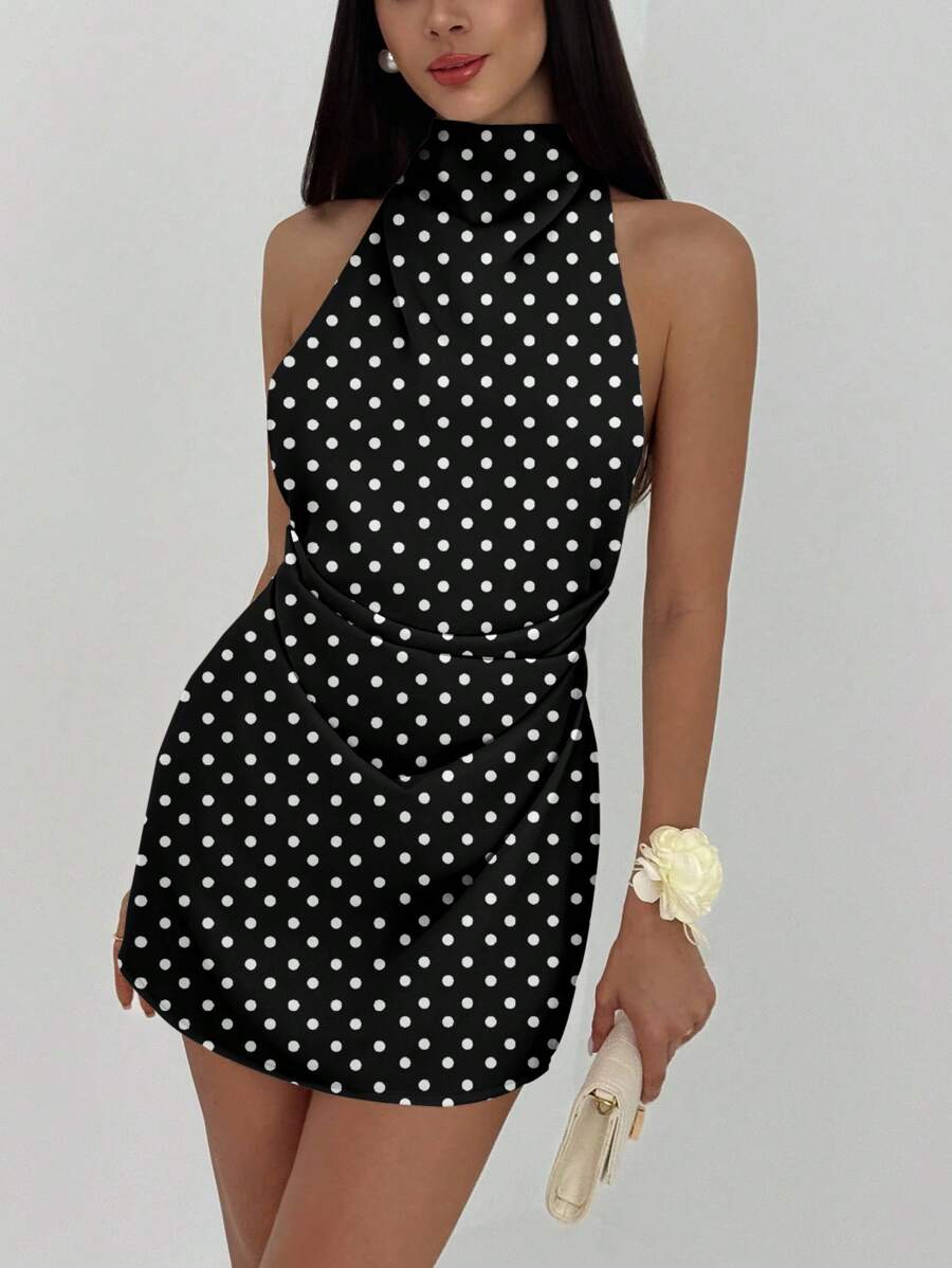 Vestido Julia Curto Plissado - Liviele