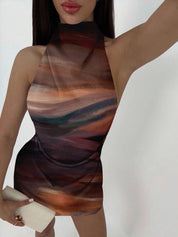 Vestido Julia Curto Plissado - Liviele