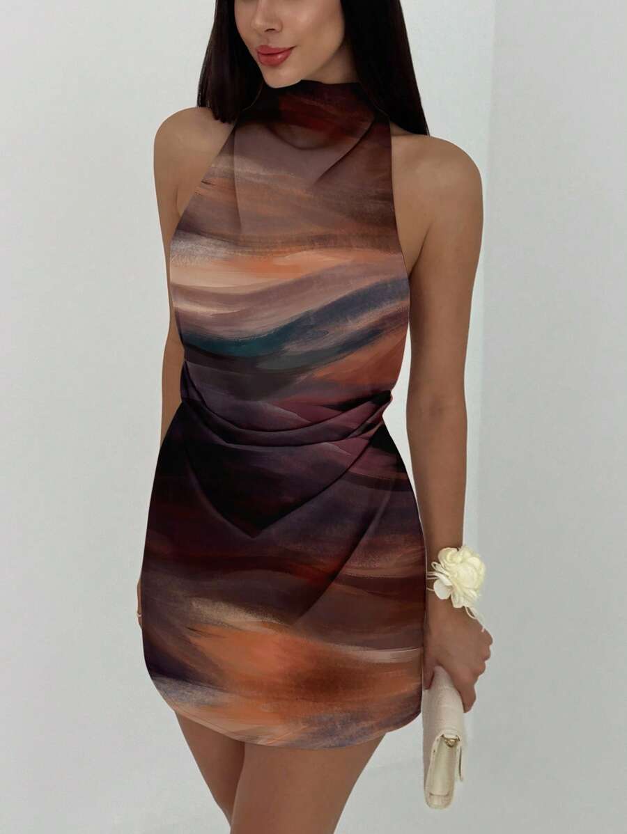 Vestido Julia Curto Plissado - Liviele