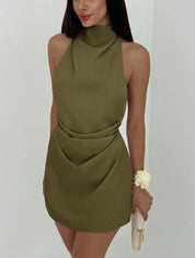 Vestido Julia Curto Plissado - Liviele