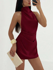 Vestido Julia Curto Plissado - Liviele