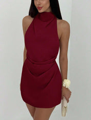 Vestido Julia Curto Plissado - Liviele