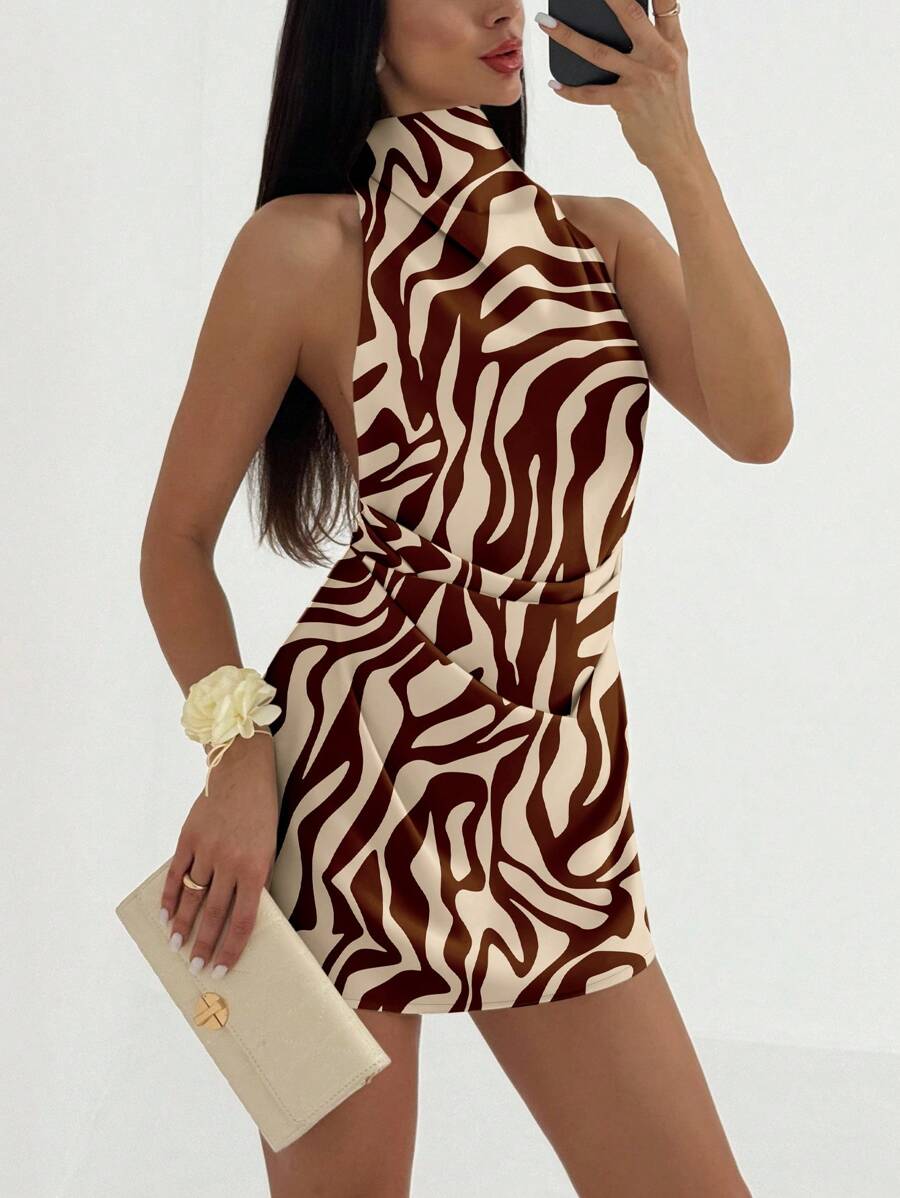 Vestido Julia Curto Plissado - Liviele