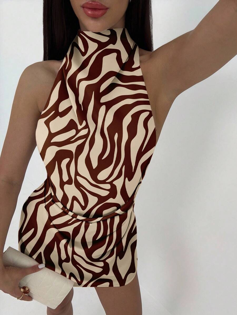 Vestido Julia Curto Plissado - Liviele