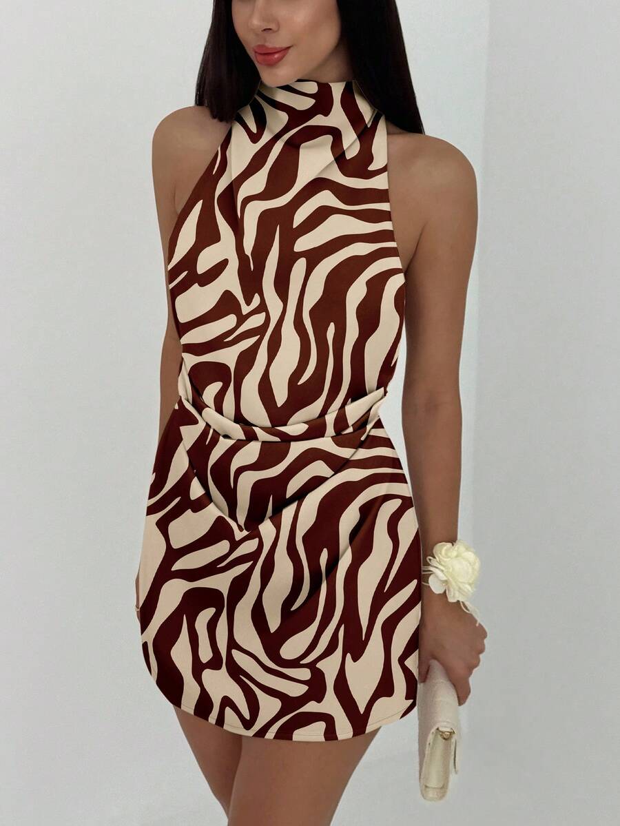 Vestido Julia Curto Plissado - Liviele