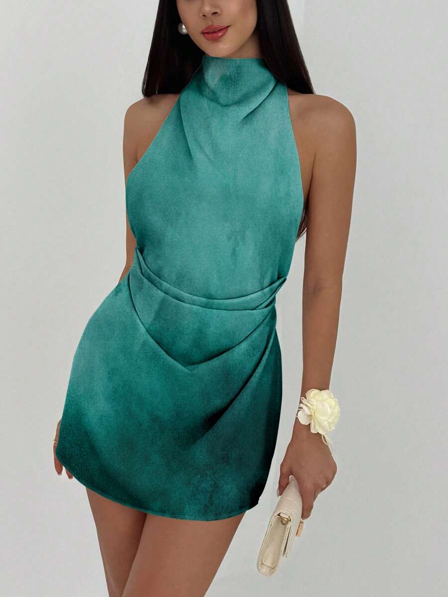 Vestido Julia Curto Plissado - Liviele