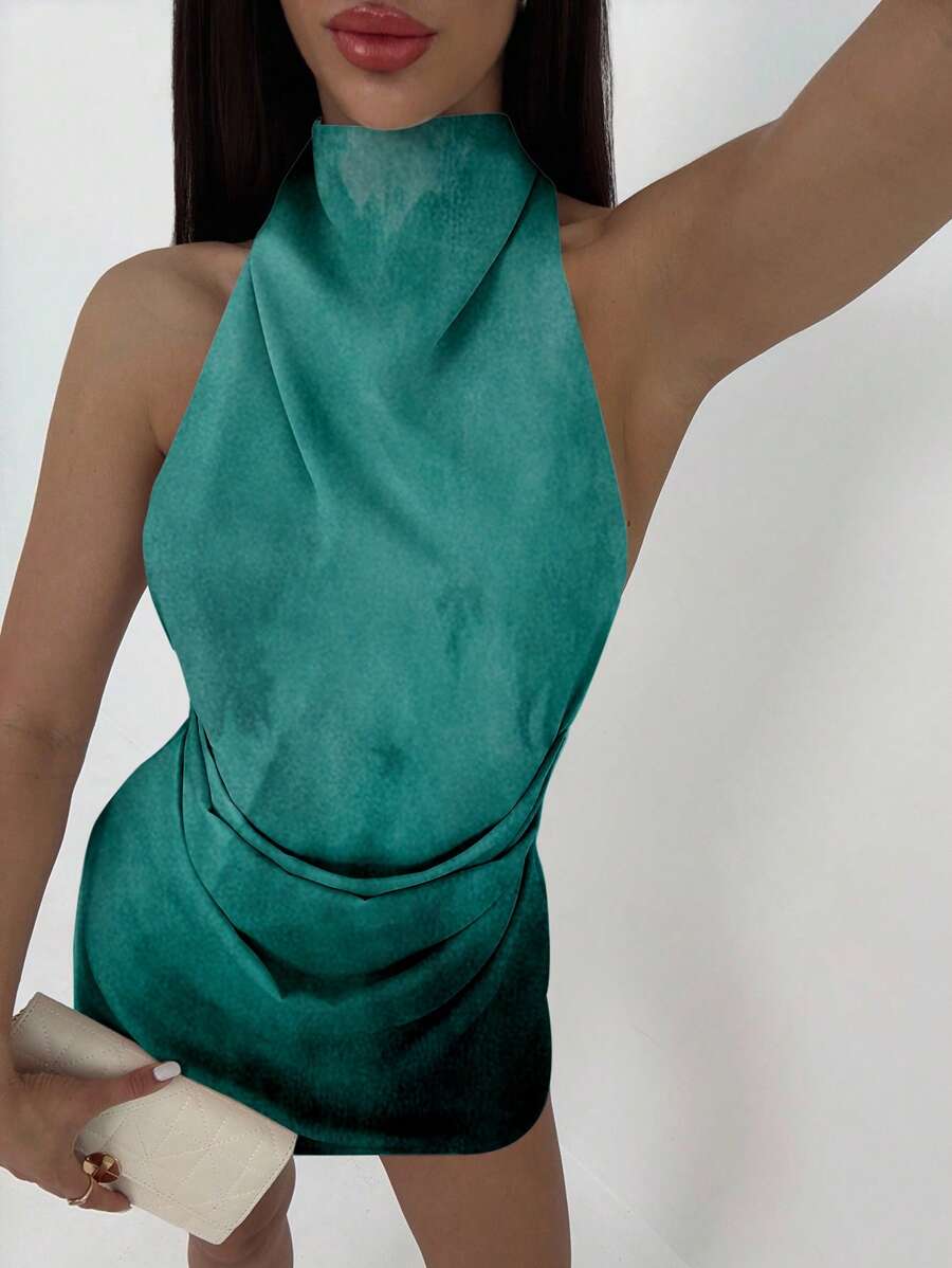 Vestido Julia Curto Plissado - Liviele