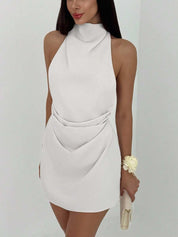 Vestido Julia Curto Plissado - Liviele