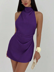 Vestido Julia Curto Plissado - Liviele