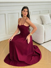 Vestido Manu Longo e Fluido