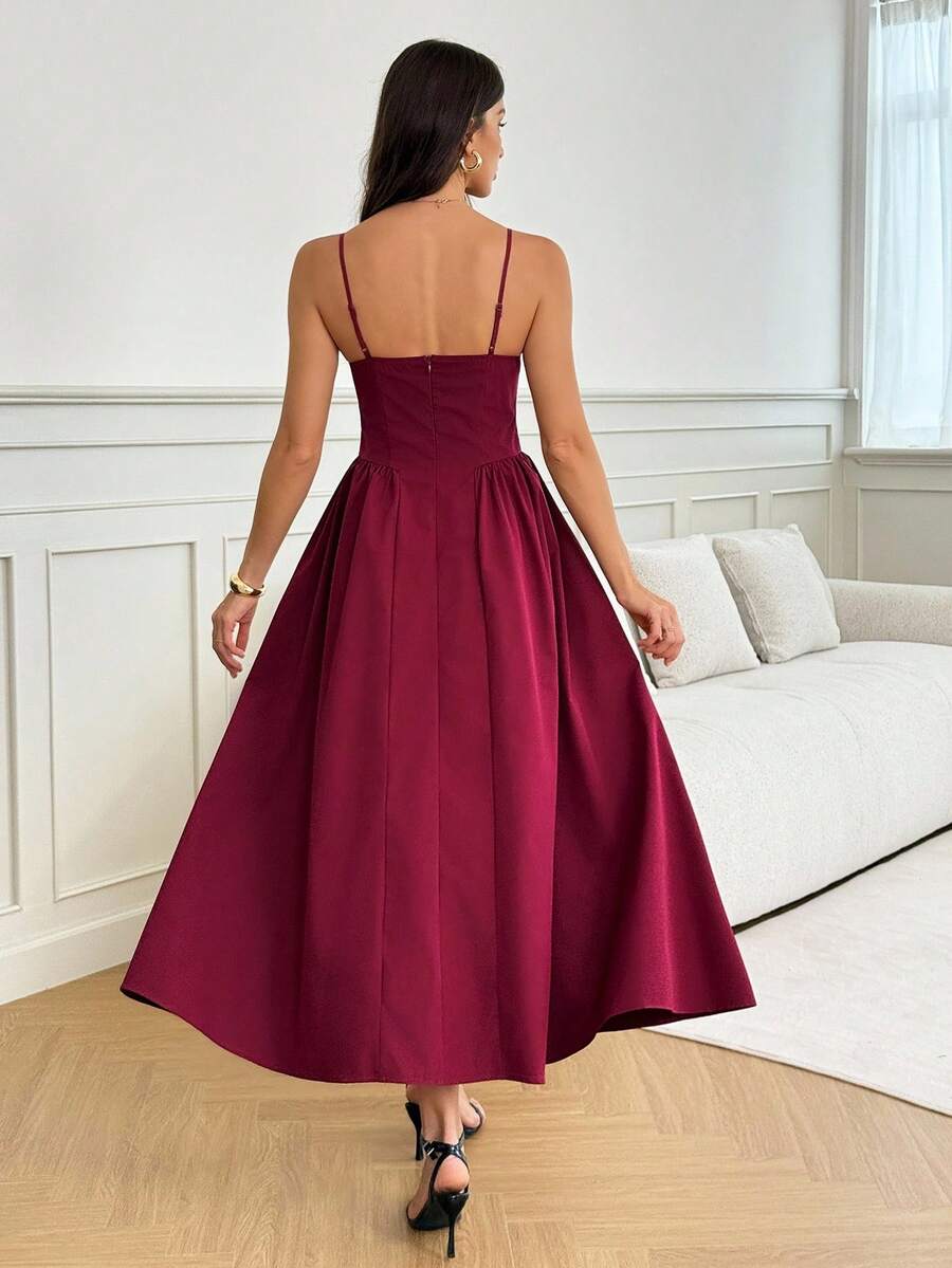 Vestido Manu Longo e Fluido