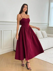 Vestido Manu Longo e Fluido