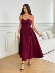 Vestido Manu Longo e Fluido