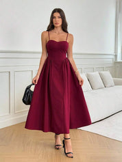 Vestido Manu Longo e Fluido