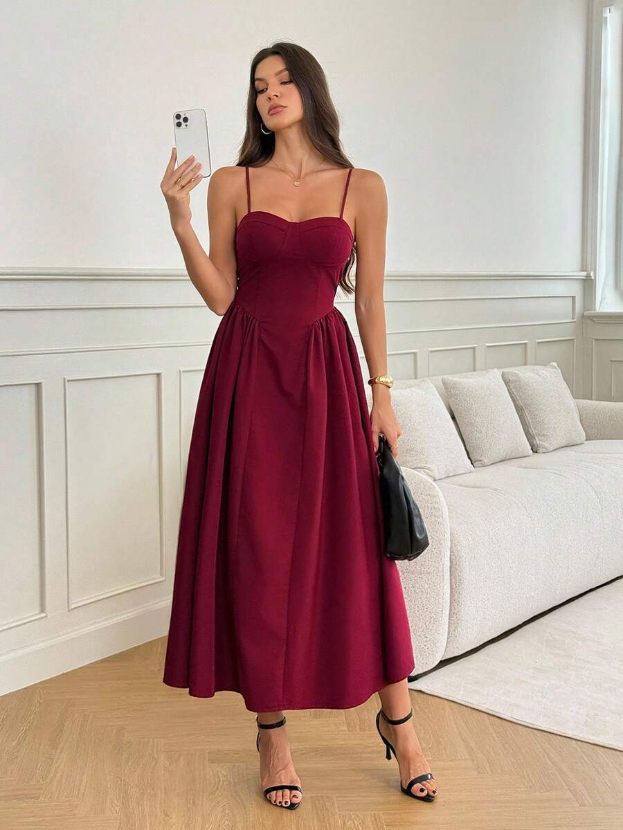 Vestido Manu Longo e Fluido