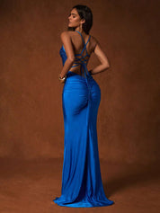 Vestido Luma com Fenda Alta - Liviele