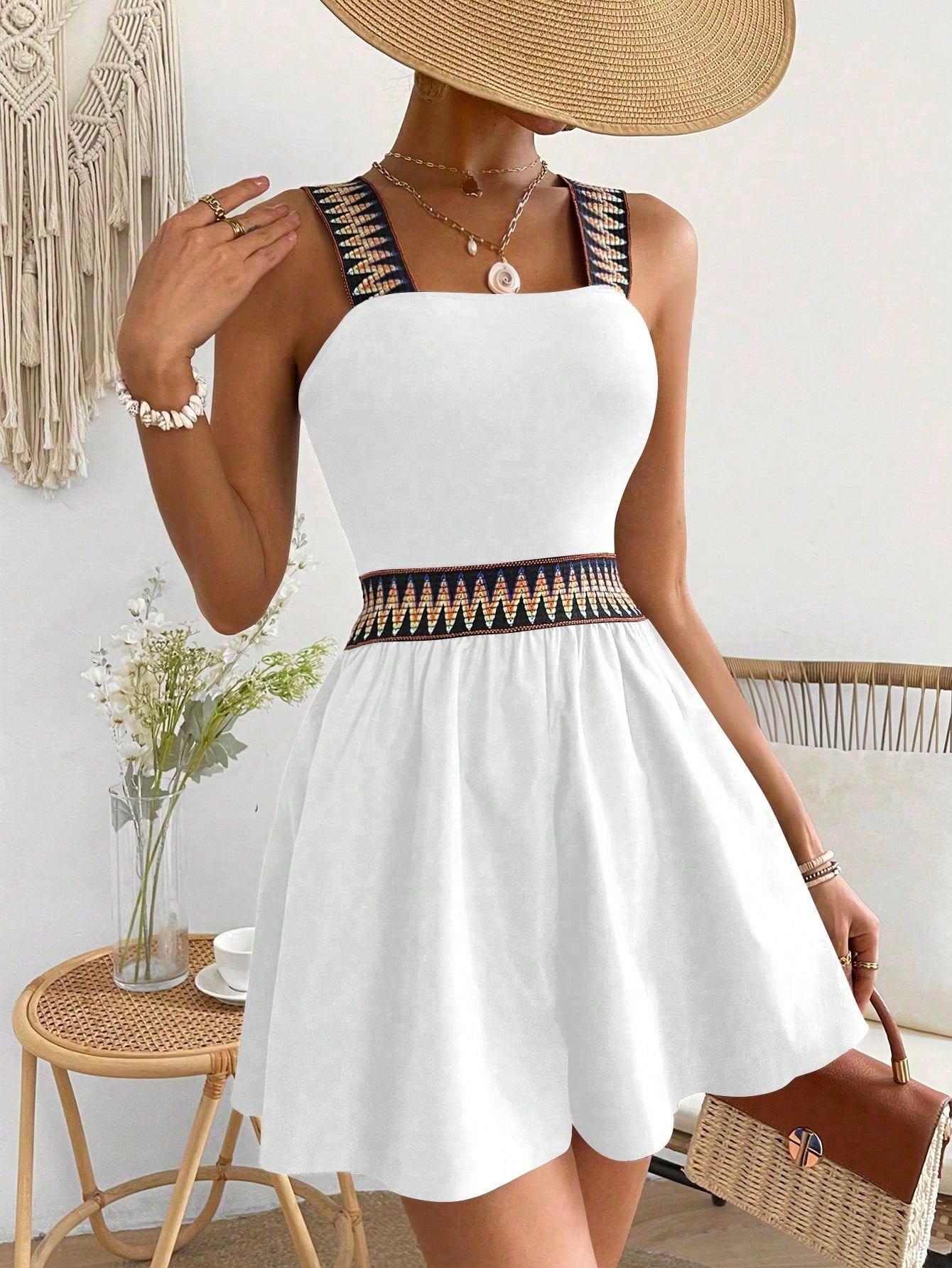 Vestido Midi Laneli