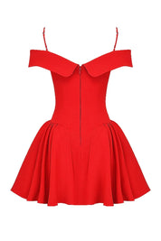 Vestido Curto Off Shoulder - Liviele