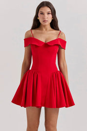Vestido Curto Off Shoulder - Liviele