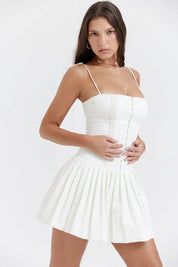 Vestido Curto com Alças Modelador - Liviele