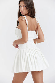 Vestido Curto com Alças Modelador - Liviele