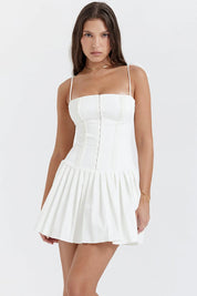 Vestido Curto com Alças Modelador - Liviele