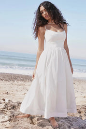Vestido Liso Midi - Liviele