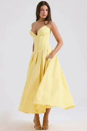 Vestido Longo Espartilho - Liviele