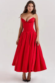 Vestido Longo Espartilho - Liviele