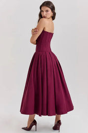 Vestido Longo Espartilho - Liviele