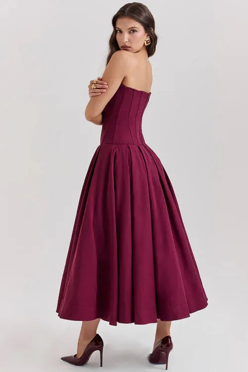 Vestido Longo Espartilho - Liviele