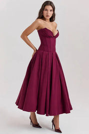 Vestido Longo Espartilho - Liviele