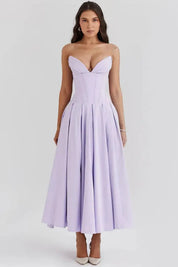Vestido Longo Espartilho - Liviele