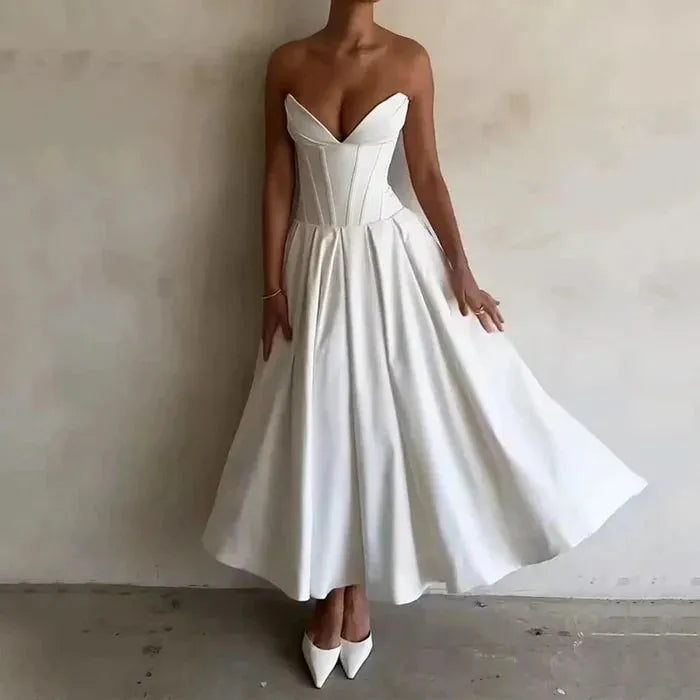 Vestido Longo Espartilho - Liviele