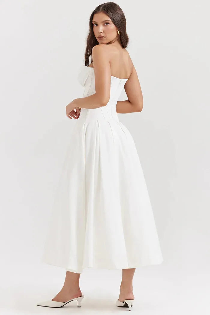 Vestido Longo Espartilho - Liviele
