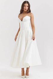 Vestido Longo Espartilho - Liviele